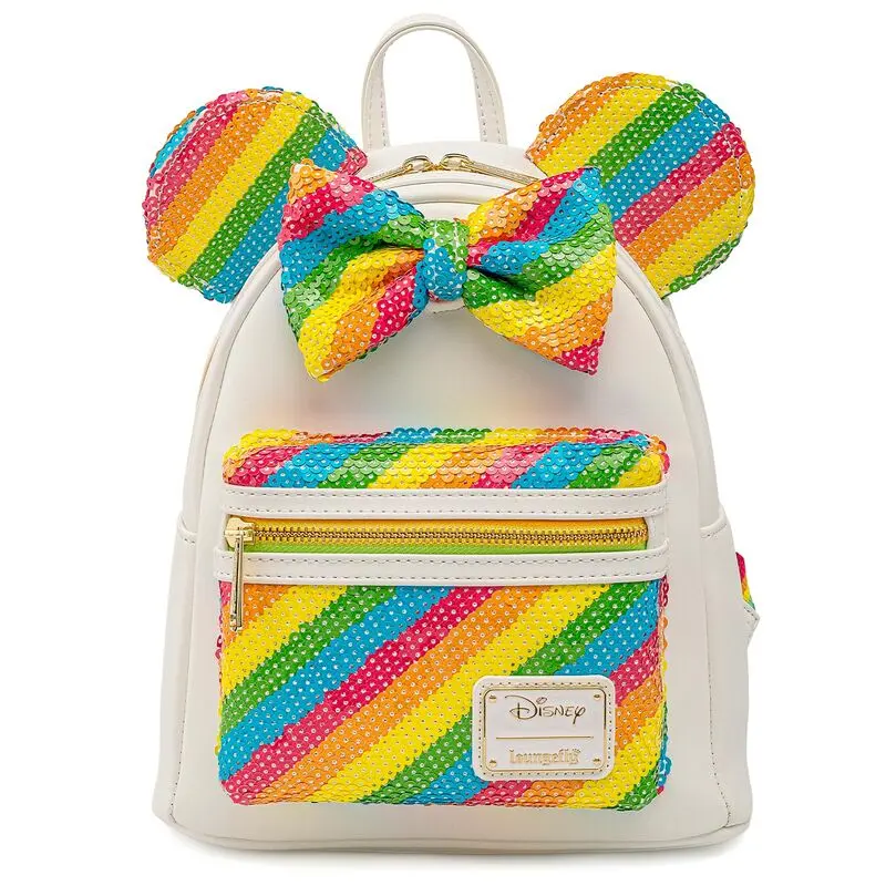 Loungefly Disney Minnie Rainbow batoh 26 cm termékfotó