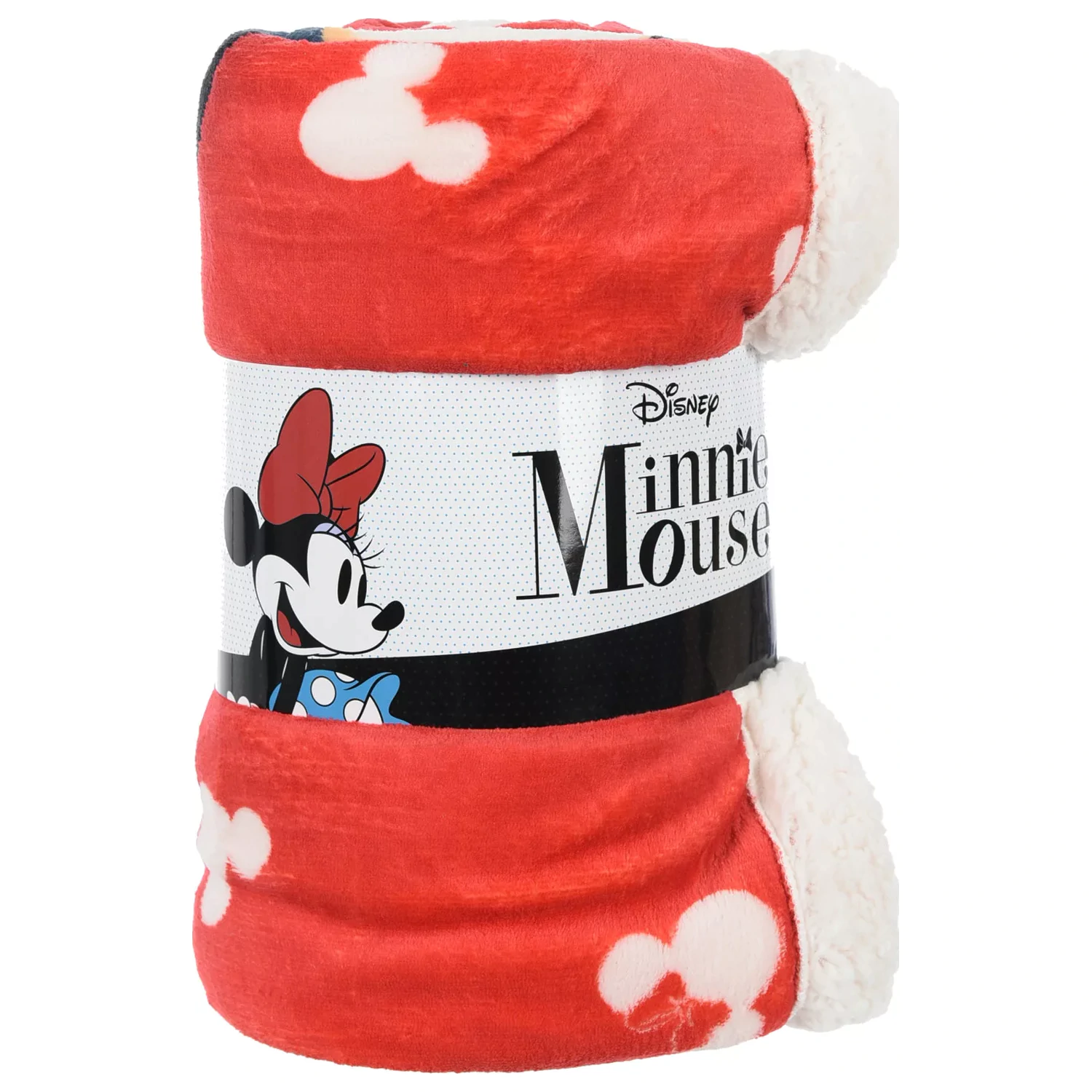 Disney Minnie Red sherpa deka 140x190 cm produktová fotografia