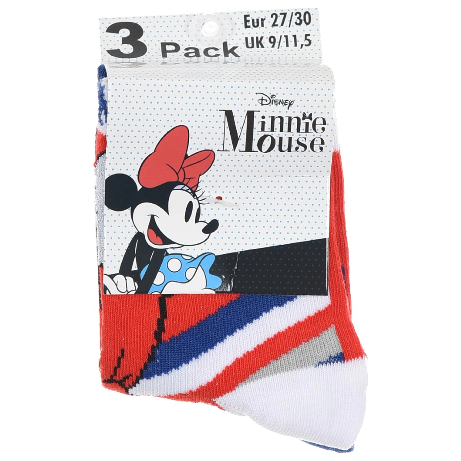 Disney Minnie Stay Cool detské ponožky 31/34 produktová fotografia