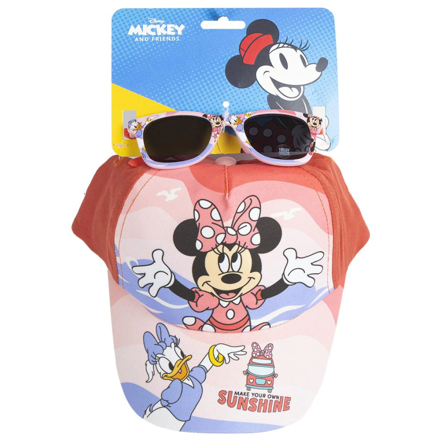 Disney Minnie Sunshine slnečné okuliare a bejzbalová čiapka sada produktová fotografia