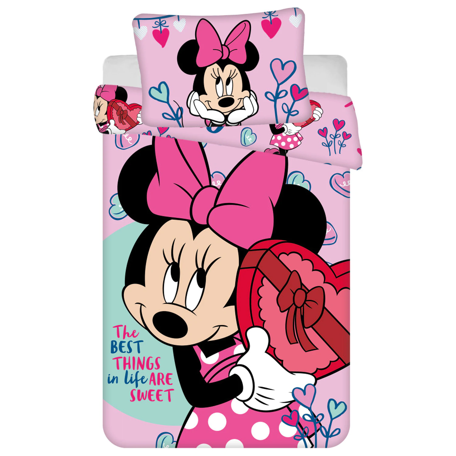 Disney Minnie Sweets Kids, Preschool obliečka na perinu produktová fotografia