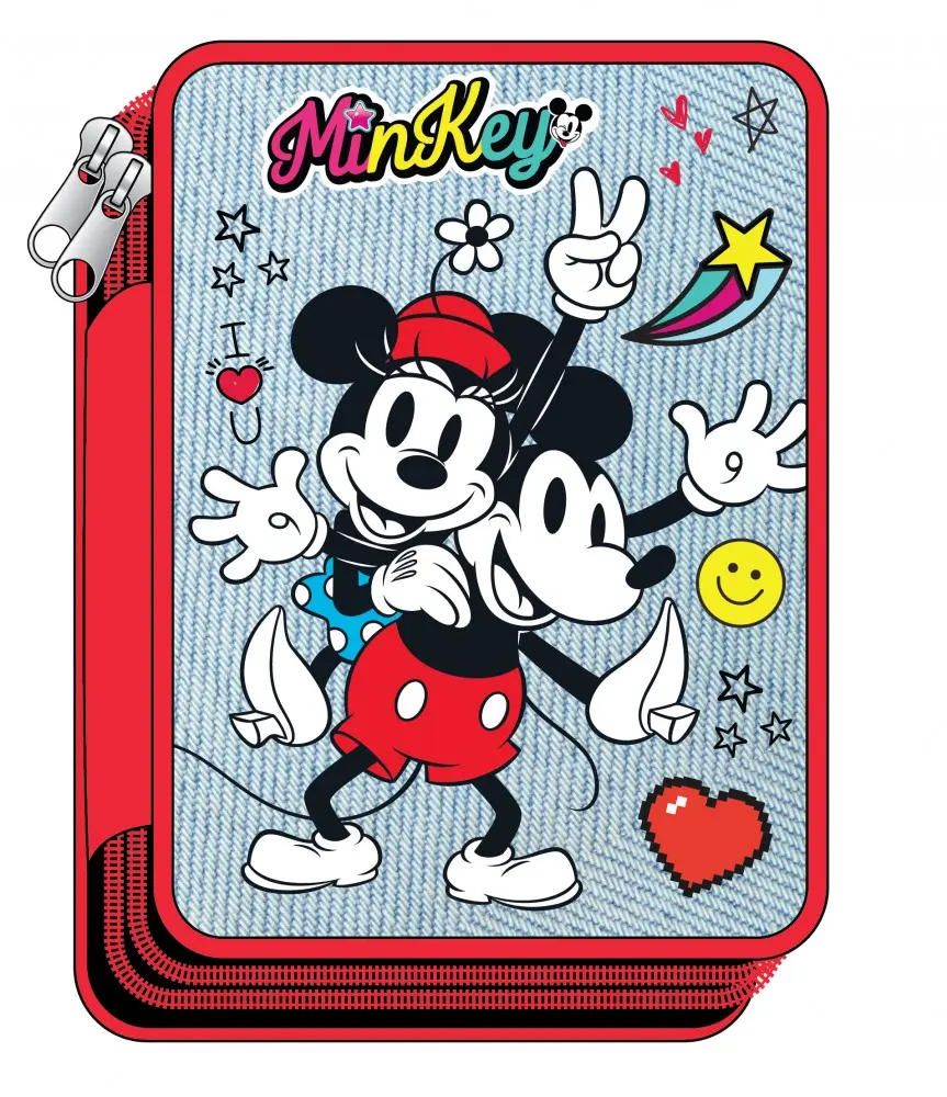 Disney Minnie Dvojposchodový naplnený peračník produktová fotografia