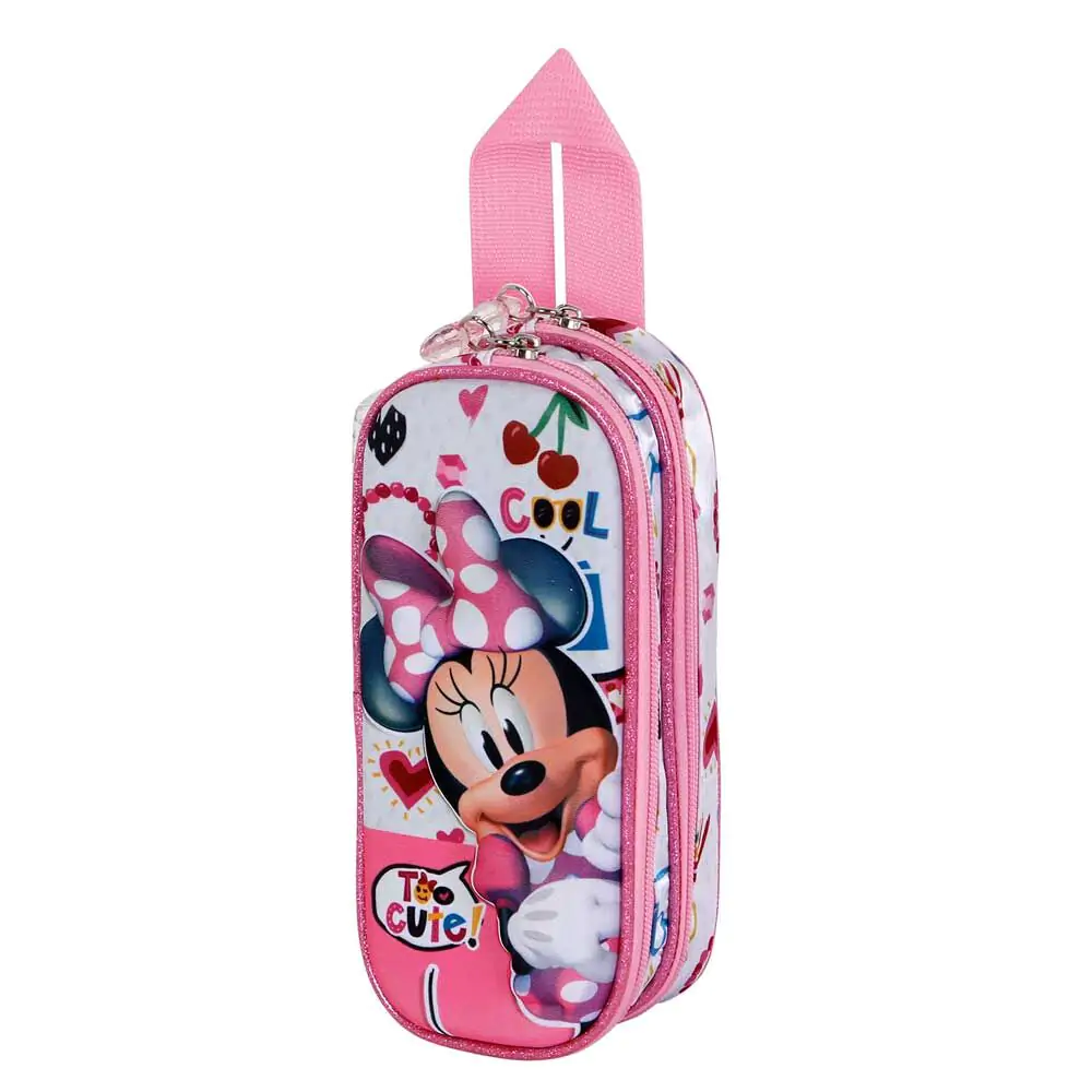 Disney Minnie Too Cute 3D dvojité puzdro na ceruzky produktová fotografia