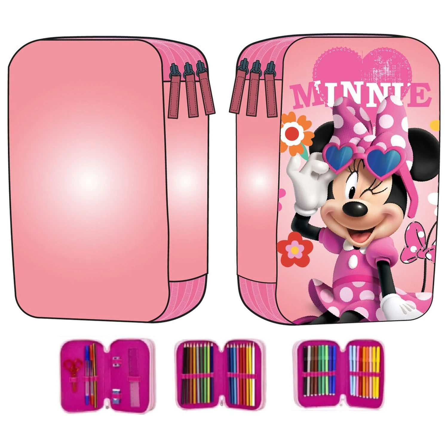 Disney Minnie trojitý peračník produktová fotografia