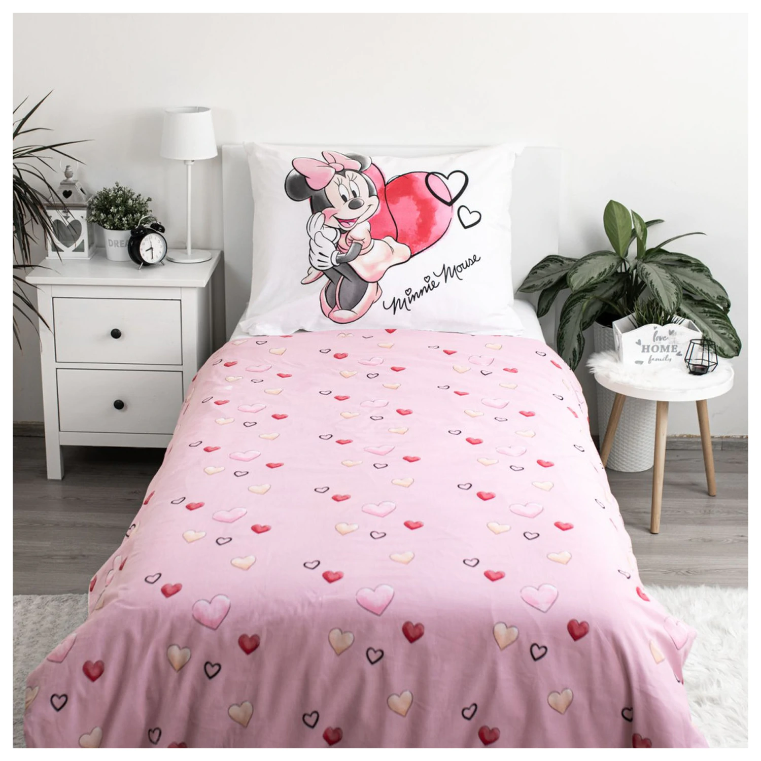 Disney Minnie biela obliečka na perinu produktová fotografia