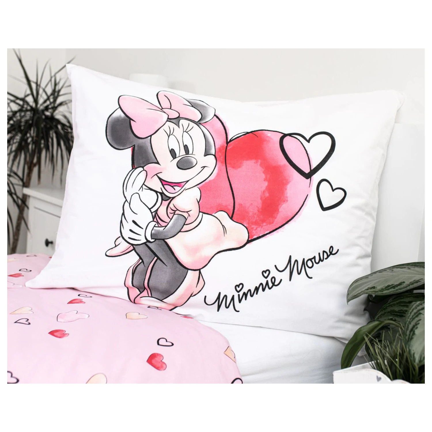 Disney Minnie biela obliečka na perinu produktová fotografia