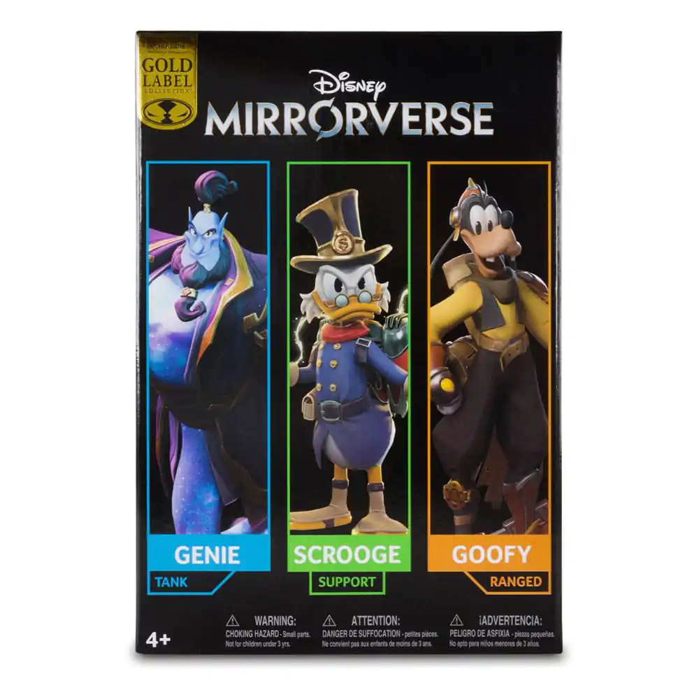 Disney Mirrorverse Akčné Figúrky Combopack Genie, Scrooge McDuck & Goofy (Gold Label) 13 - 18 cm produktová fotografia