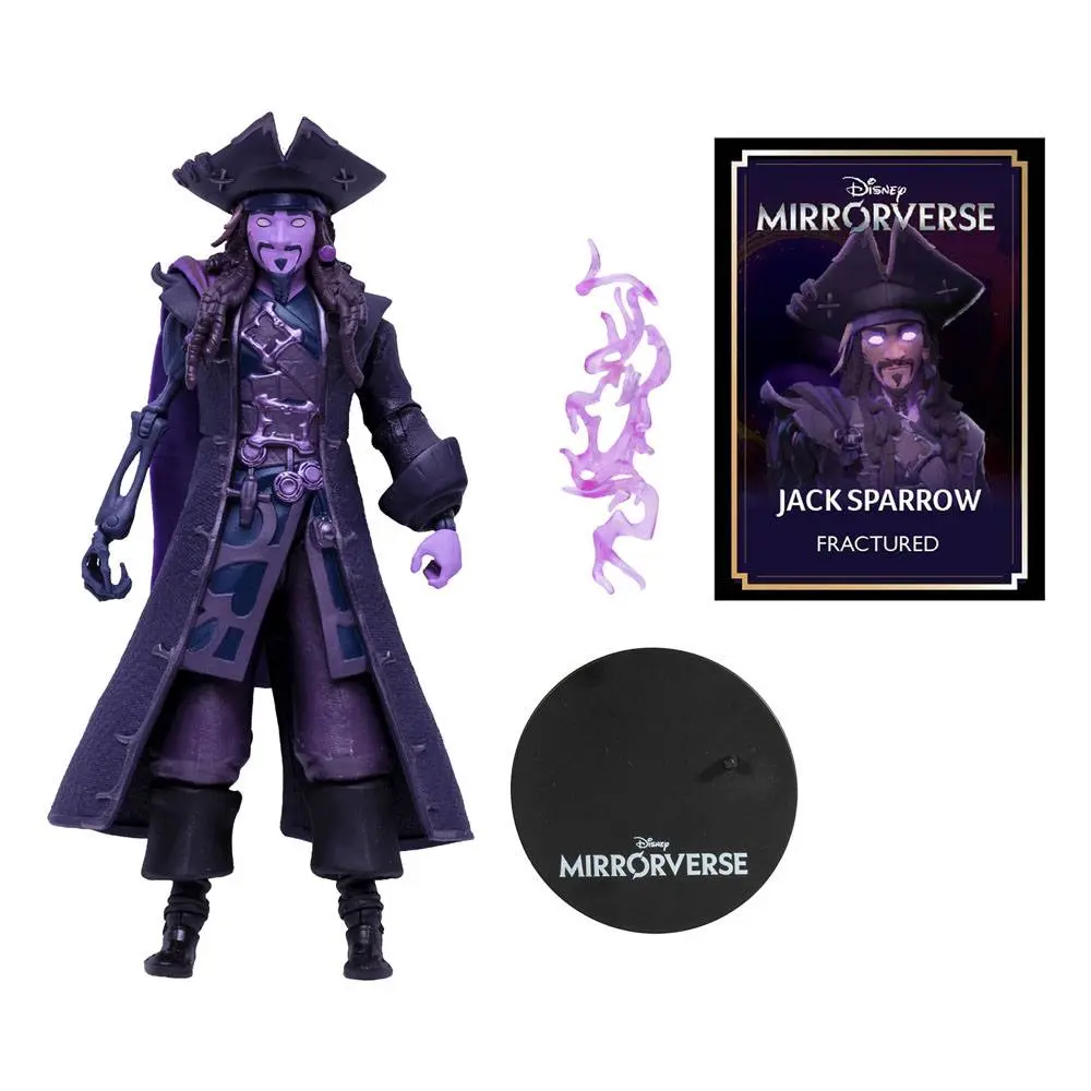 Akčná figúrka Disney Mirrorverse Jack Sparrow Fractured Gold Label Series 18 cm produktová fotografia