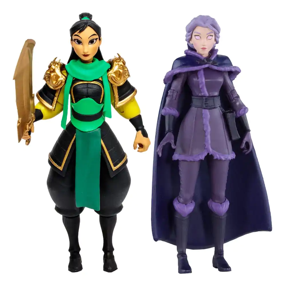 Disney Mirrorverse akčné figúrky Princess Pack Mulan, Belle (Fractured) & Arielle (Gold Label) 13 - 18 cm produktová fotografia