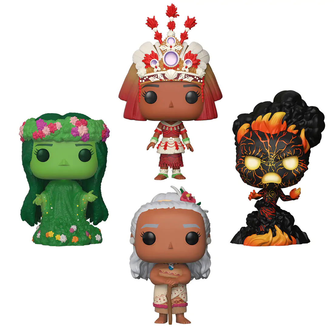 Disney POP! Movies Vinyl Figúrka 4-Pack Moana (GW) 9 cm produktová fotografia