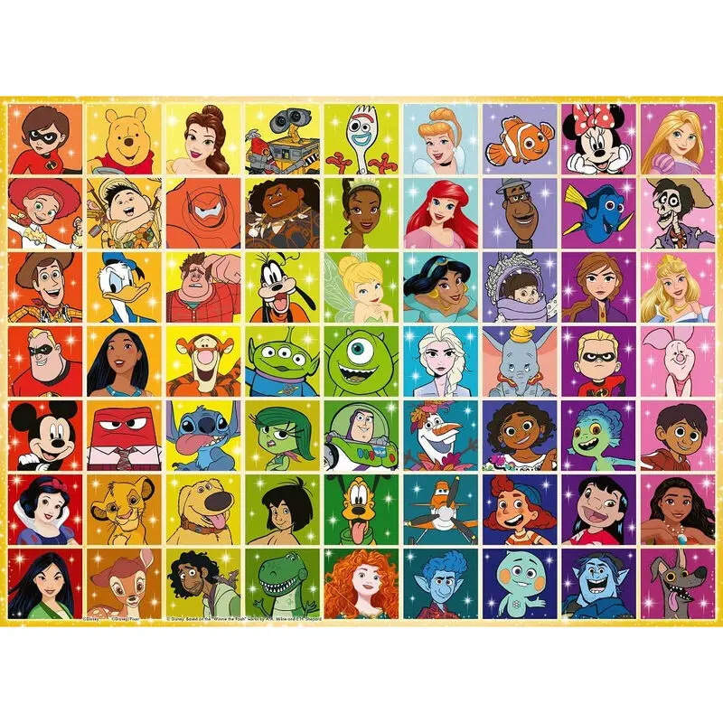 Disney Multicharacter puzzle 100 kusov produktová fotografia