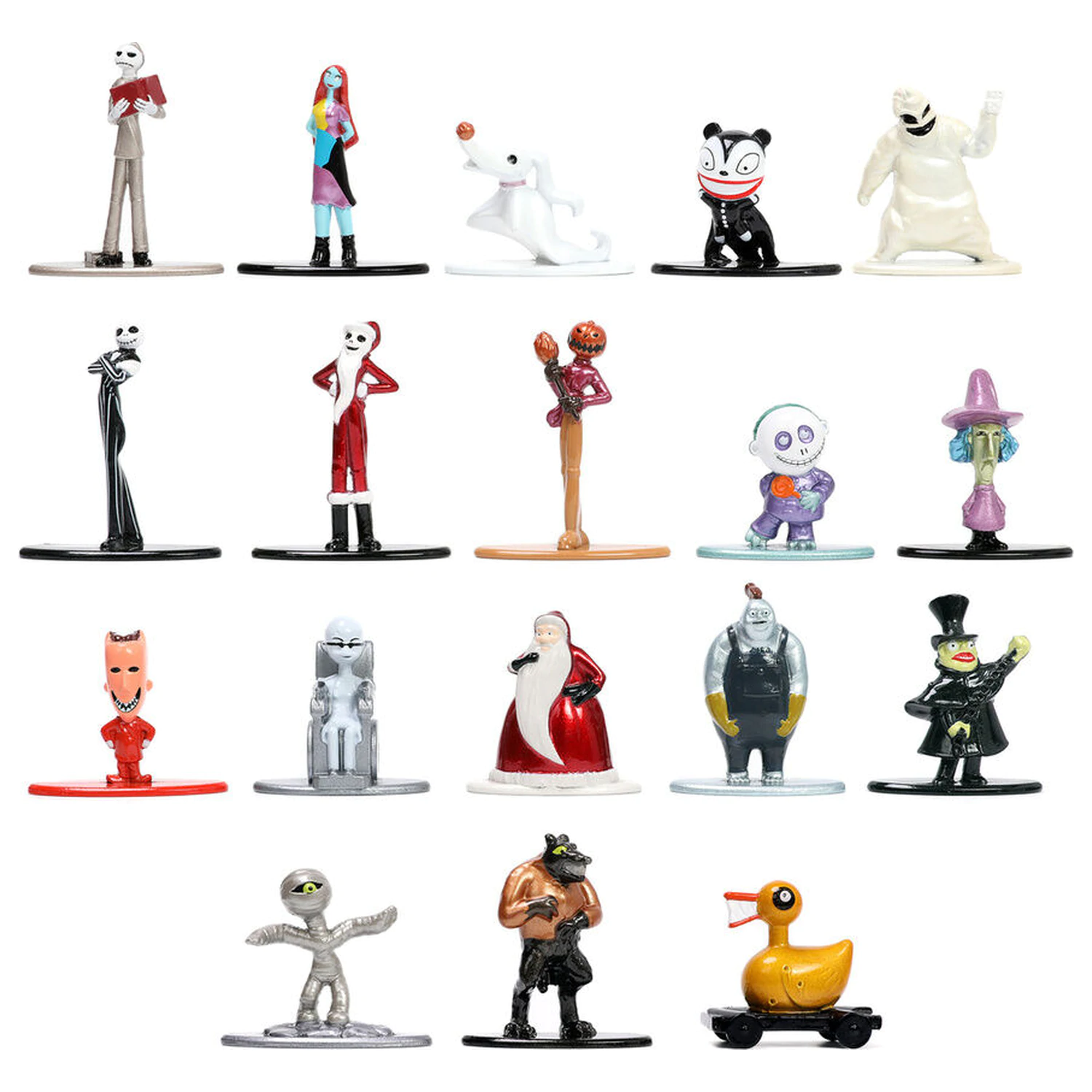 Disney Nightmare Before Christmas metalfig balenie 18 figúrok 4cm produktová fotografia