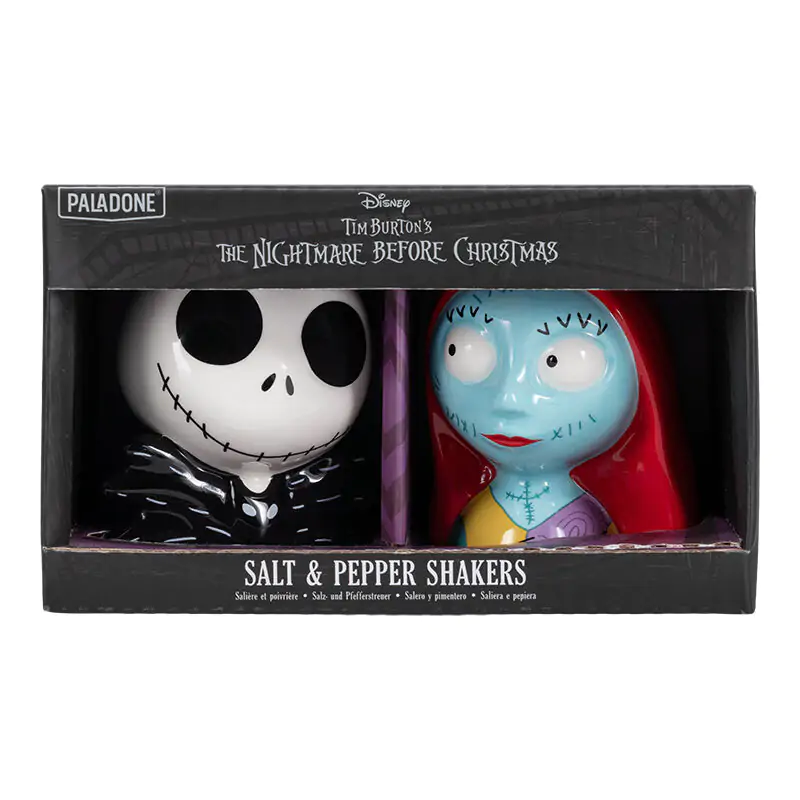 Disney Nightmare Before Christmas Jack & Sally soľnička a korenička termékfotó