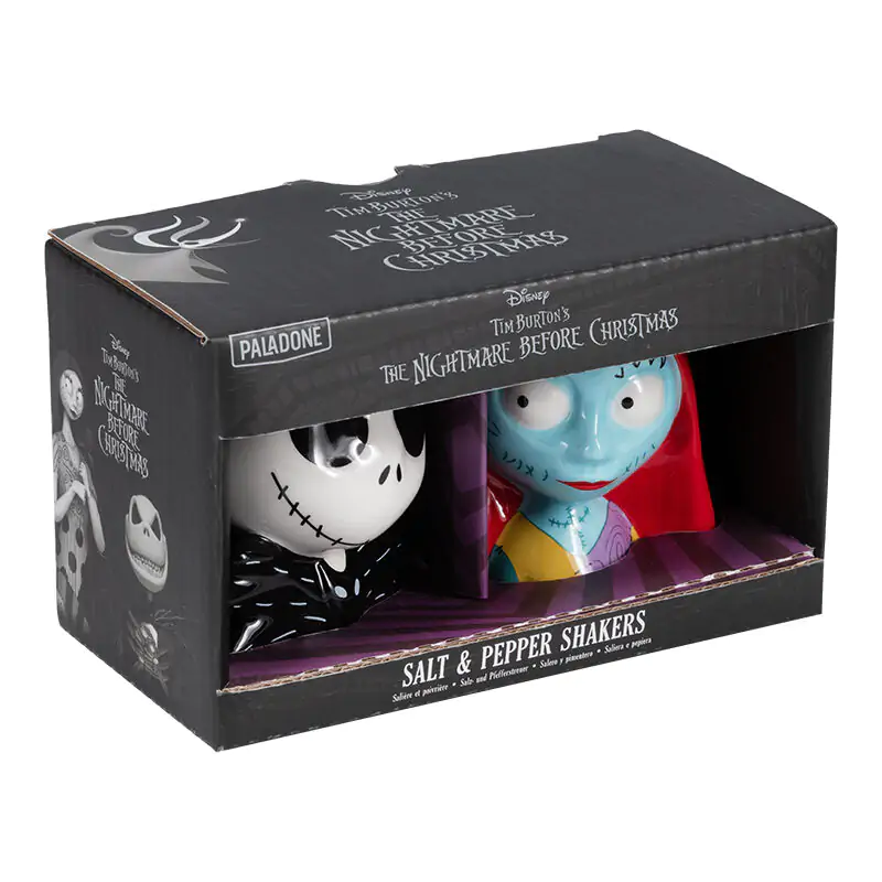 Disney Nightmare Before Christmas Jack & Sally soľnička a korenička termékfotó