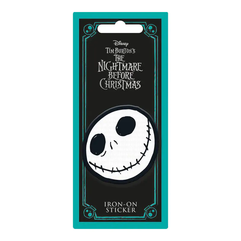 Disney Nightmare Before Christmas Jack Skellington výšivka nálepka produktová fotografia