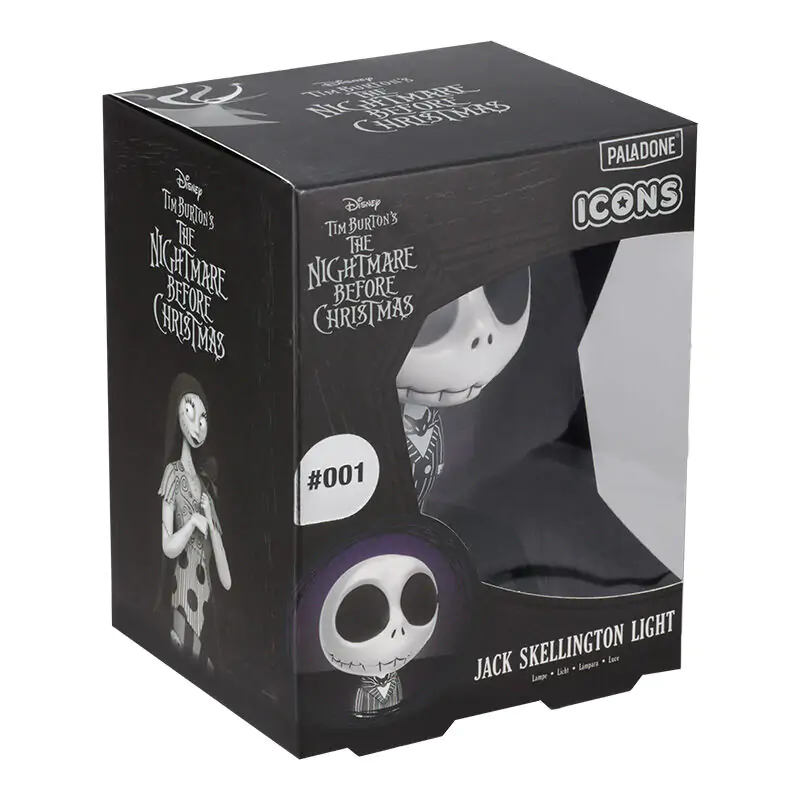 Disney Nightmare Before Christmas Jack Skellington Ikony lámpa 10 cm termékfotó