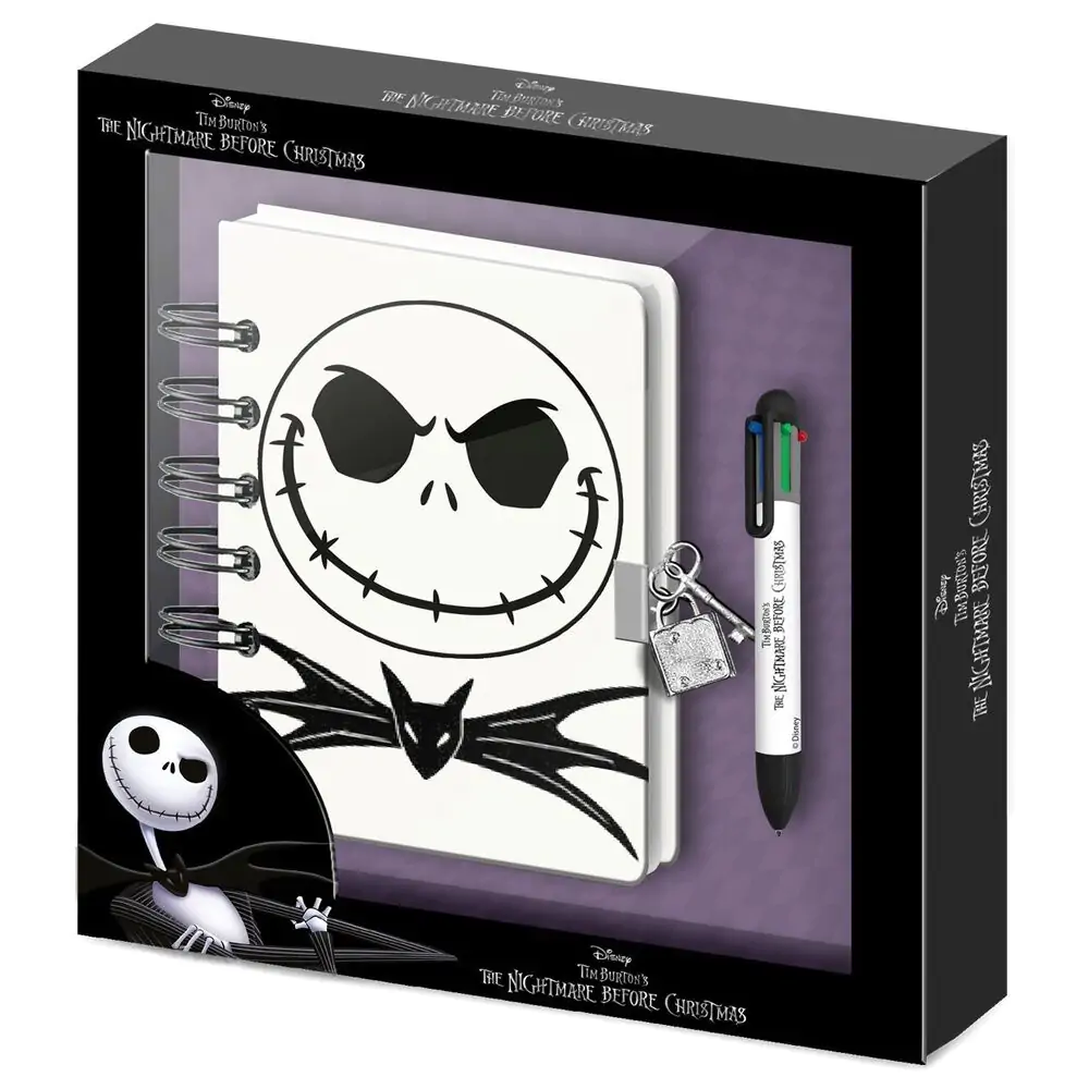 Disney Nightmare Before Christmas Zápisník a pero produktová fotografia