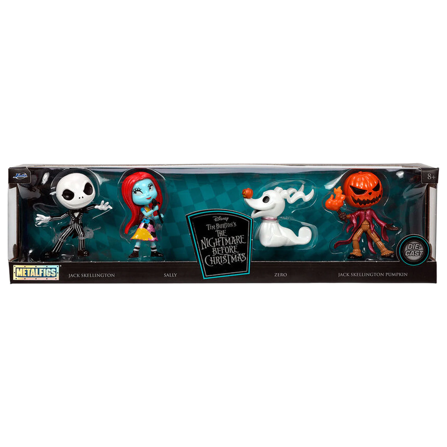 Disney Nightmare Before Christmas metalfig balenie 4 figúrok 7cm produktová fotografia
