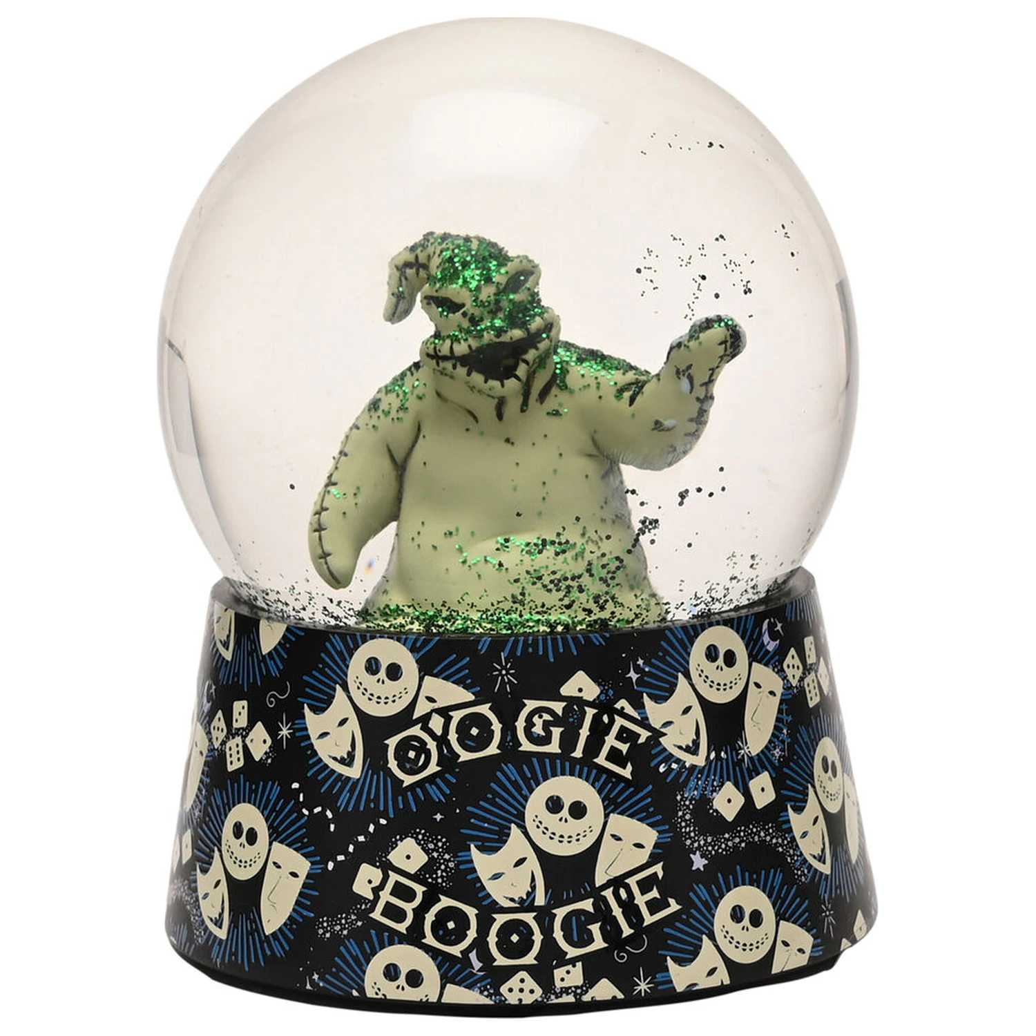 Disney Nightmare Before Christmas Oggie Boggie snehová guľa produktová fotografia