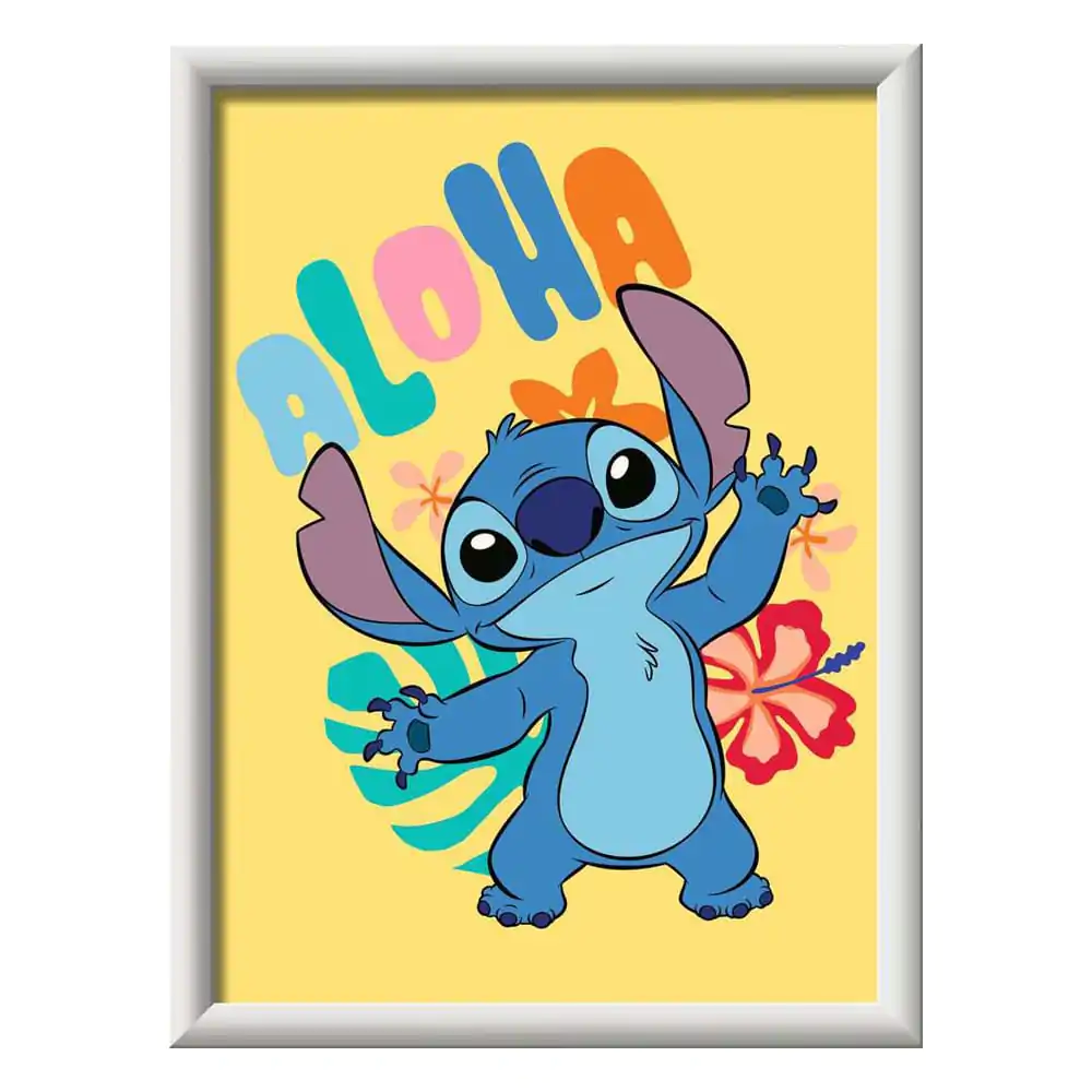 Disney Malovanie podľa čísel Namaľuj si Alouhu Stitcha 18 x 24 cm *German Edition* termékfotó