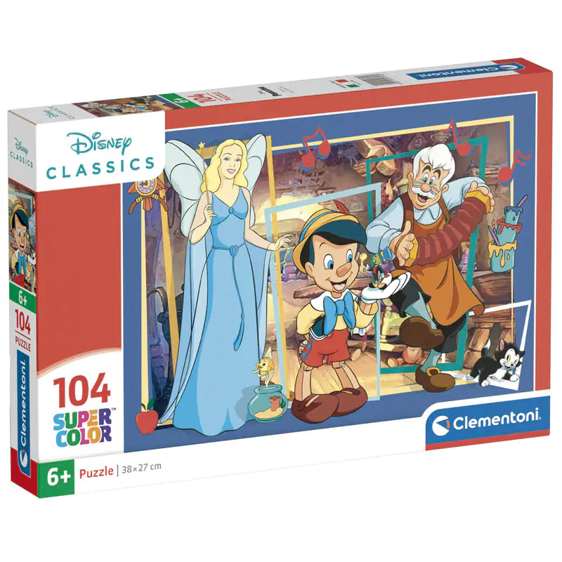 Disney Pinocchio puzzle 104 dielikov produktová fotografia