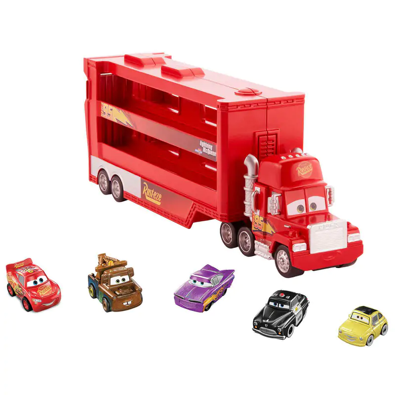 Disney Pixar Cars Mack Mini Racers prepravník produktová fotografia
