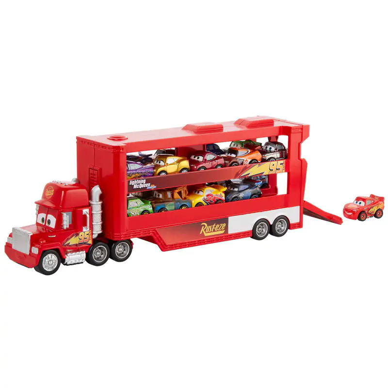 Disney Pixar Cars Mack Mini Racers prepravník produktová fotografia