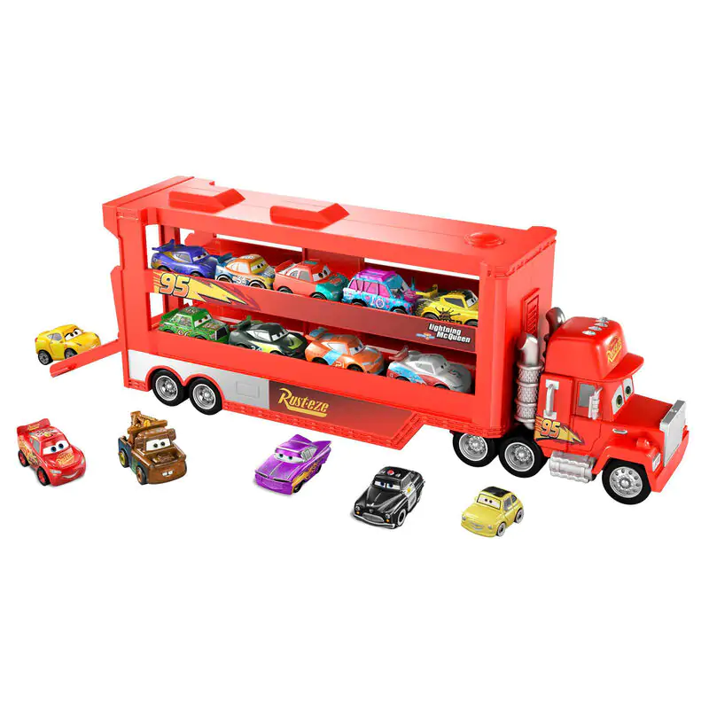 Disney Pixar Cars Mack Mini Racers prepravník produktová fotografia