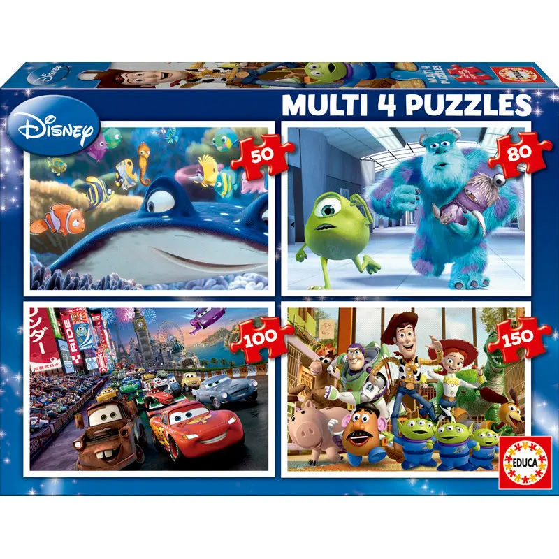 ディズニー Pixar Multi puzzle 50-80-100-150ks termékfotó