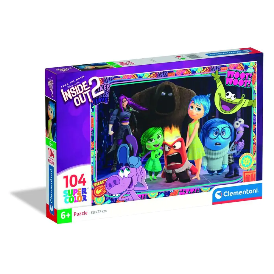 Disney Pixar Inside Out 2 puzzle 104 dielikov produktová fotografia