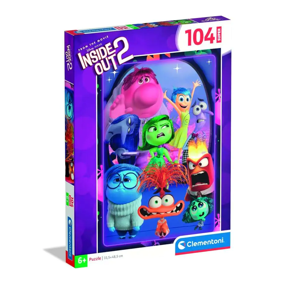 Disney Pixar Inside Out 2 super puzzle 104ks produktová fotografia