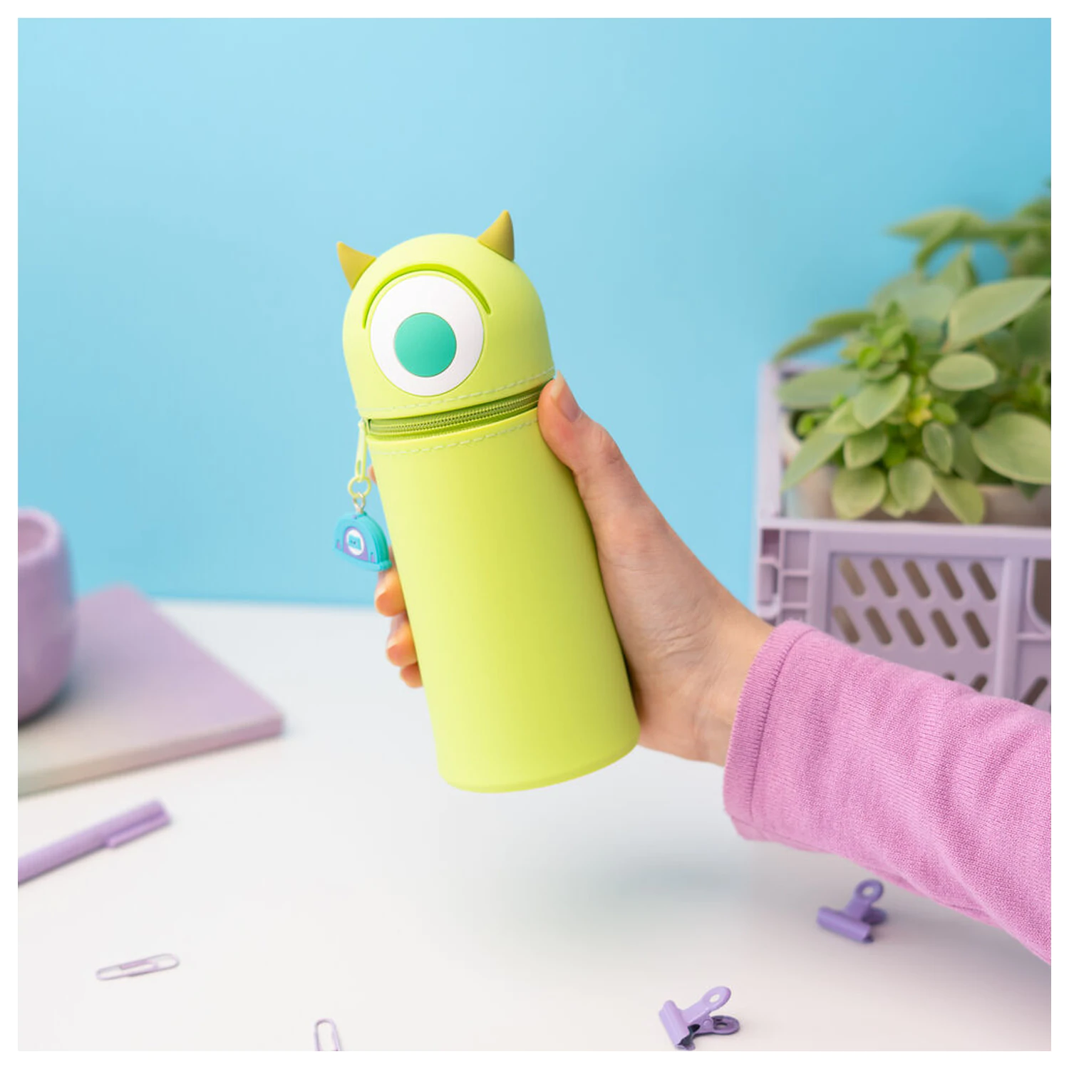 Disney Pixar Monstruos S.A Mike Wazowski 3D peračník produktová fotografia