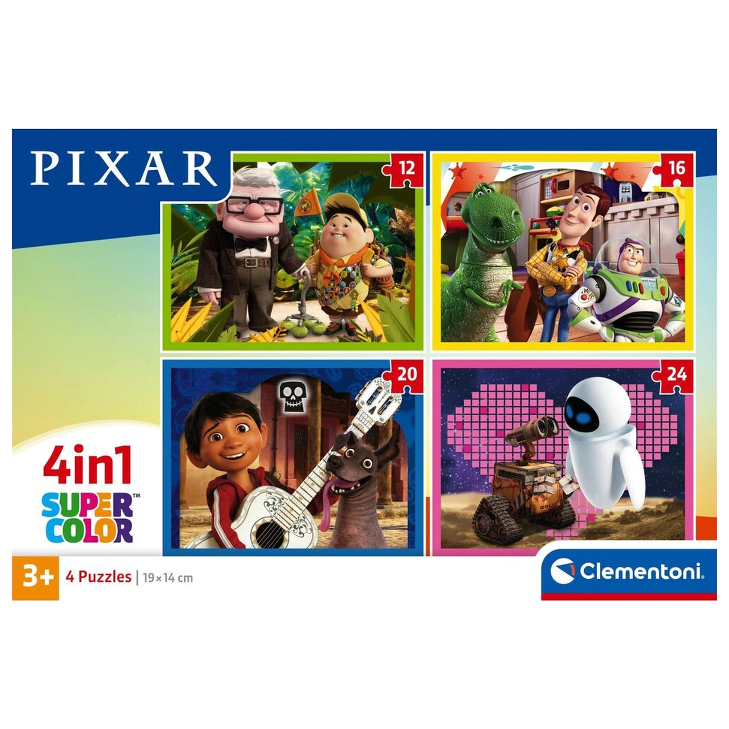 Disney Pixar puzzle 12-16-20-24 kusov produktová fotografia