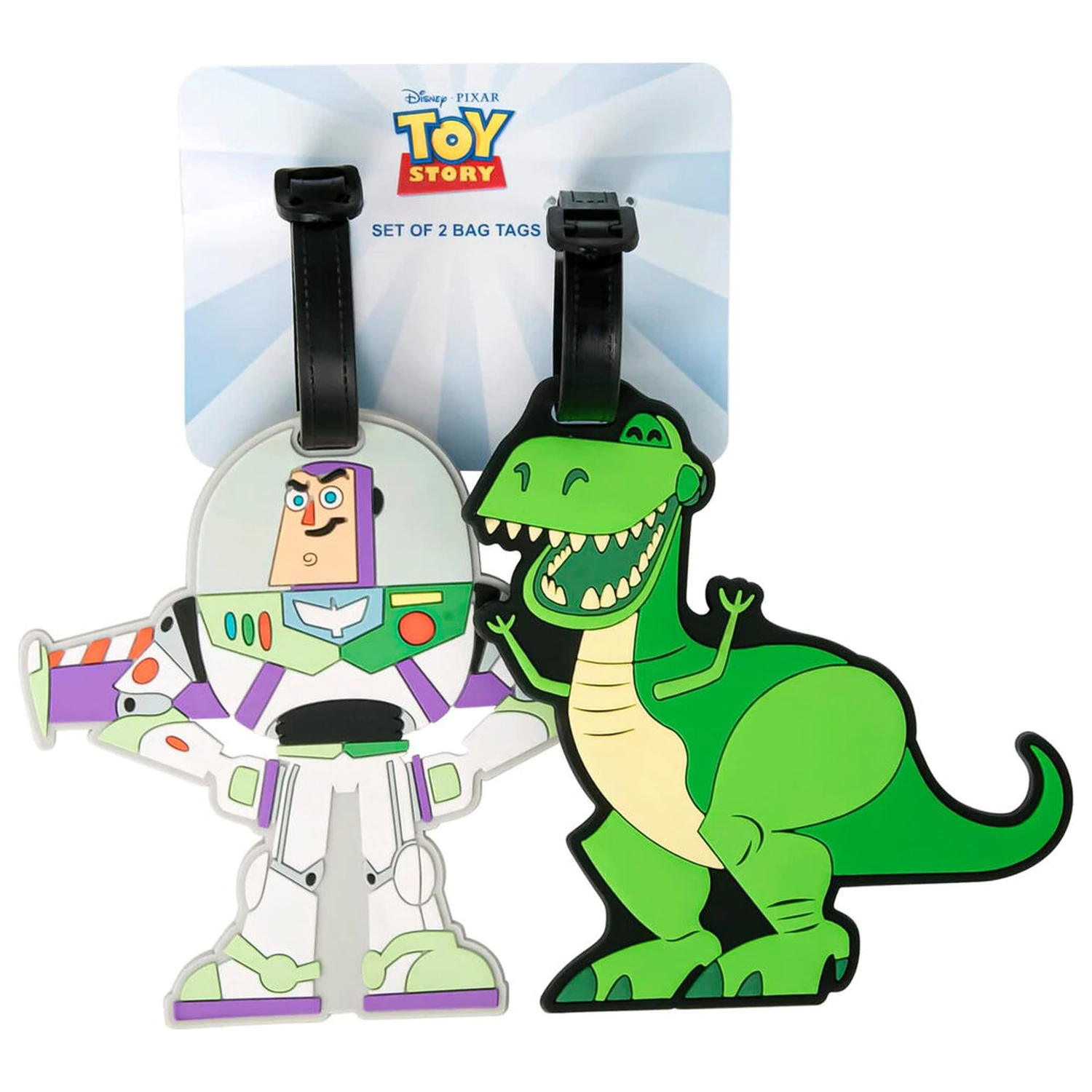 Disney Pixar Toy Story sada 2 štítkov na batožinu produktová fotografia