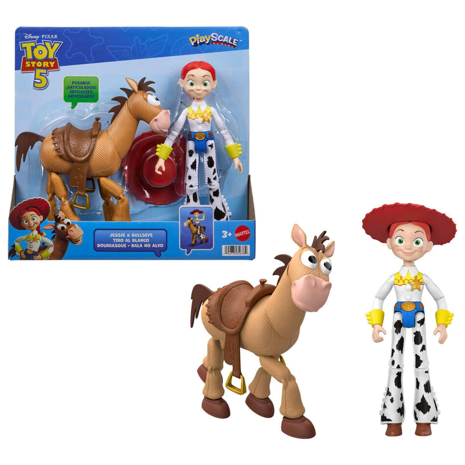 Disney Pixar Toy Story 5 Jessie & Bullseye set 2 figúrok 18cm produktová fotografia