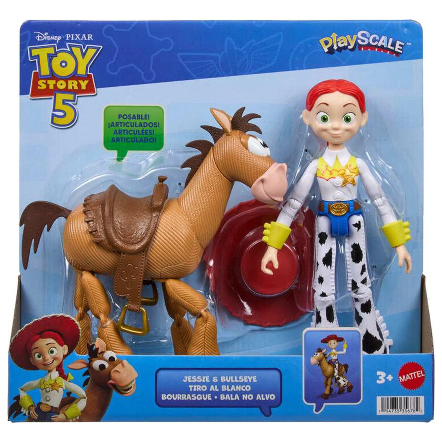 Disney Pixar Toy Story 5 Jessie & Bullseye set 2 figúrok 18cm produktová fotografia