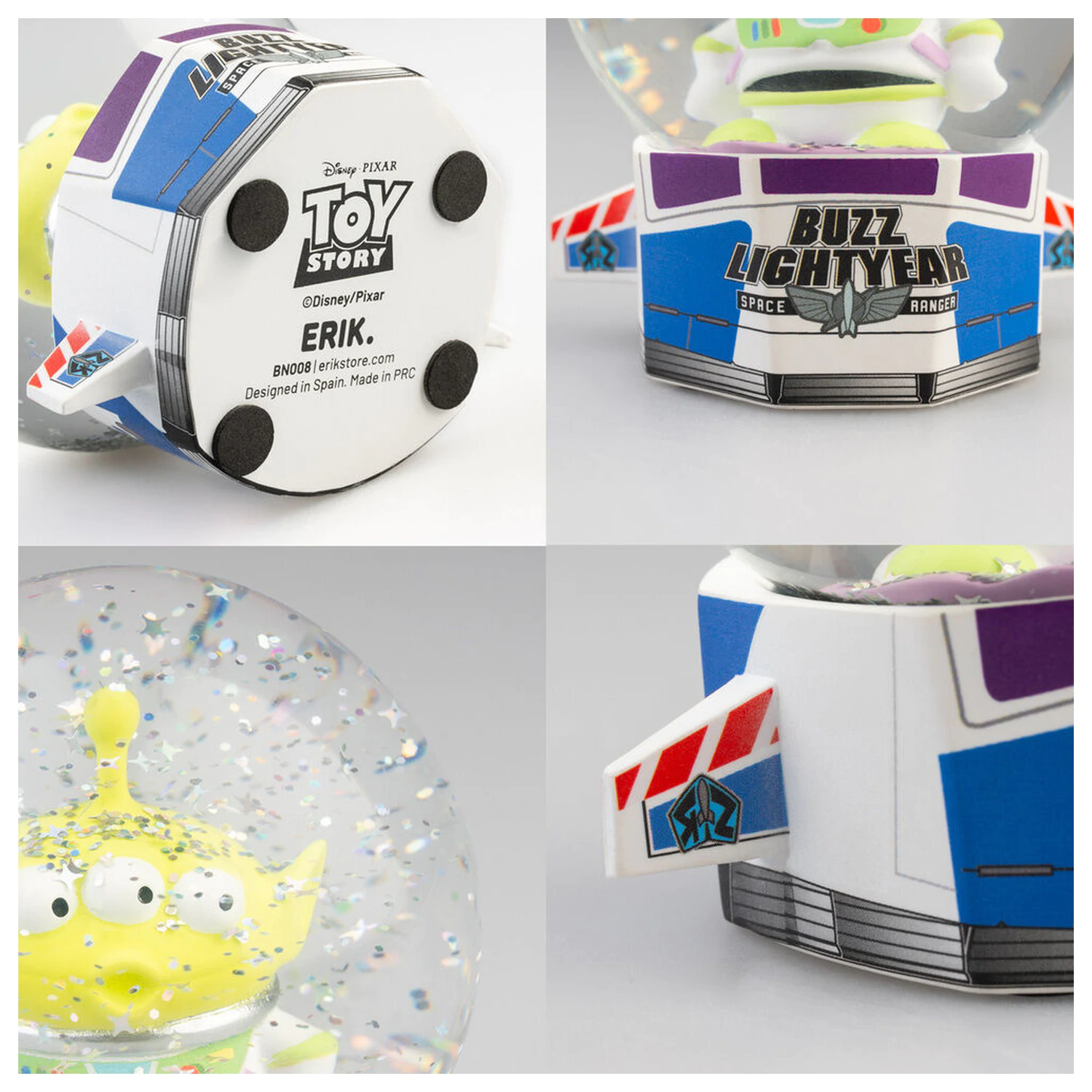 Disney Pixar Toy Story Alien snehová guľa produktová fotografia