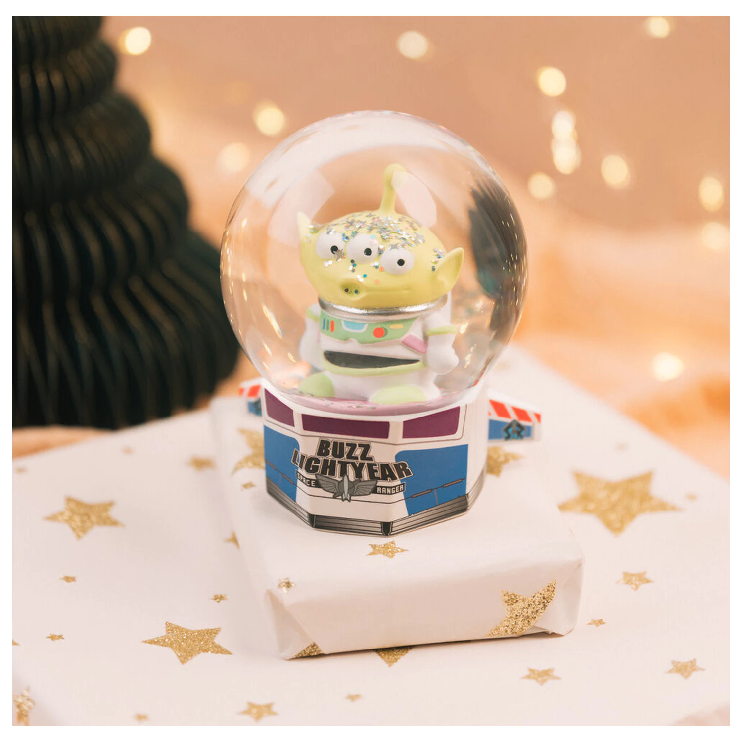 Disney Pixar Toy Story Alien snehová guľa produktová fotografia