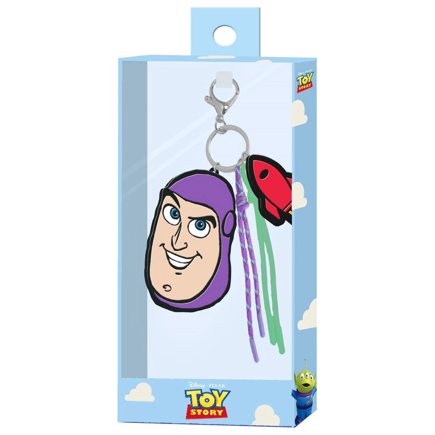 Disney Pixar Toy Story Buzz Lightyear prívesok na kľúče s talizmanom produktová fotografia