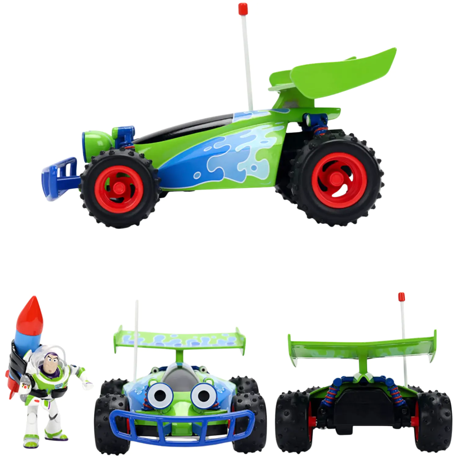 Disney Pixar Toy Story Buzz Lightyear Turbo Bugg sada figúrok produktová fotografia