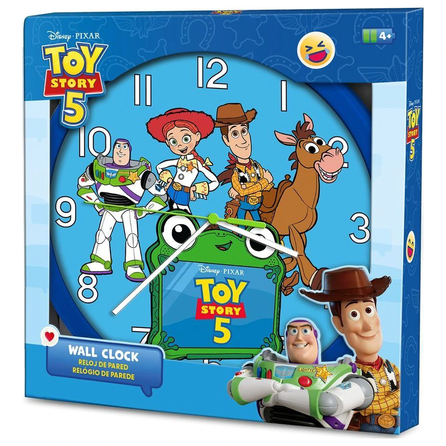 Disney Pixar Toy Story nástenné hodiny produktová fotografia