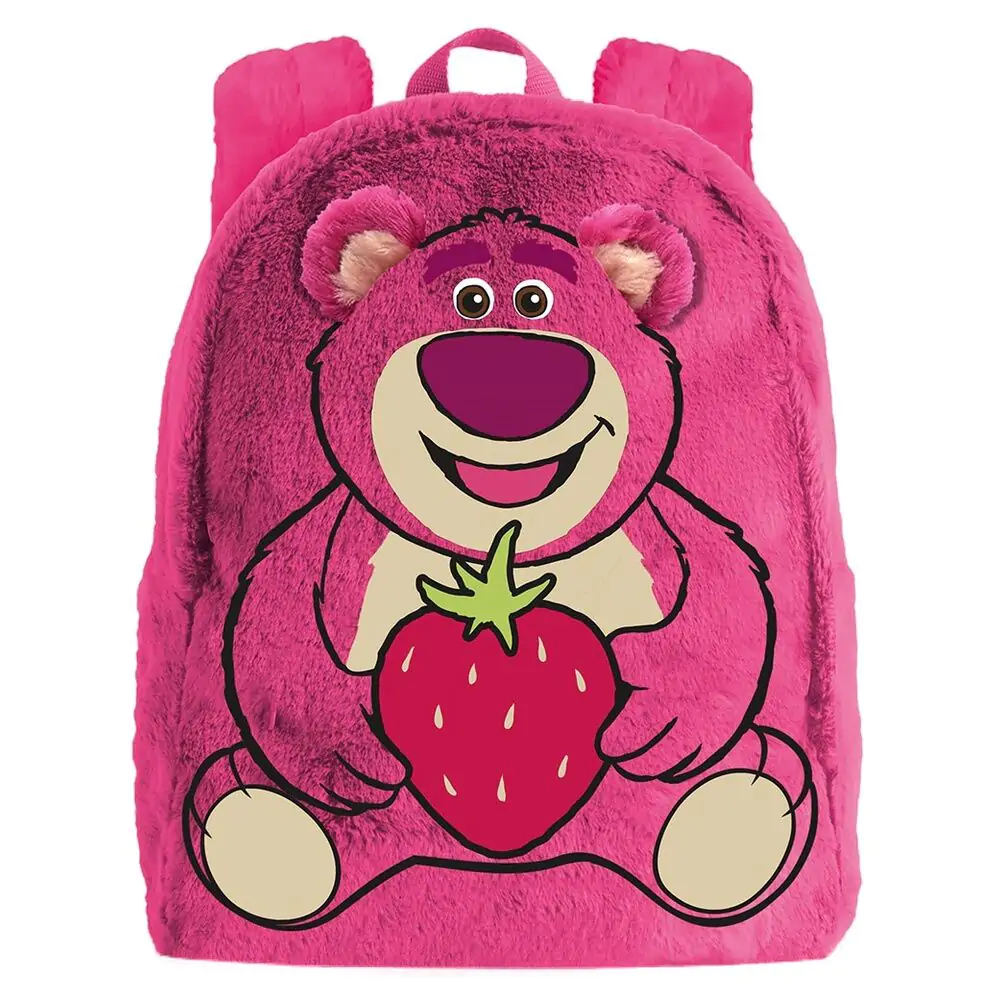 Disney Pixar Toy Story Lotso Strawberry plyšový batoh produktová fotografia