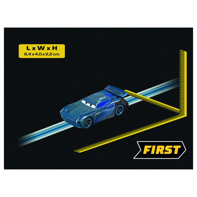 Disney Pixar Cars Jackson Storm auto produktová fotografia