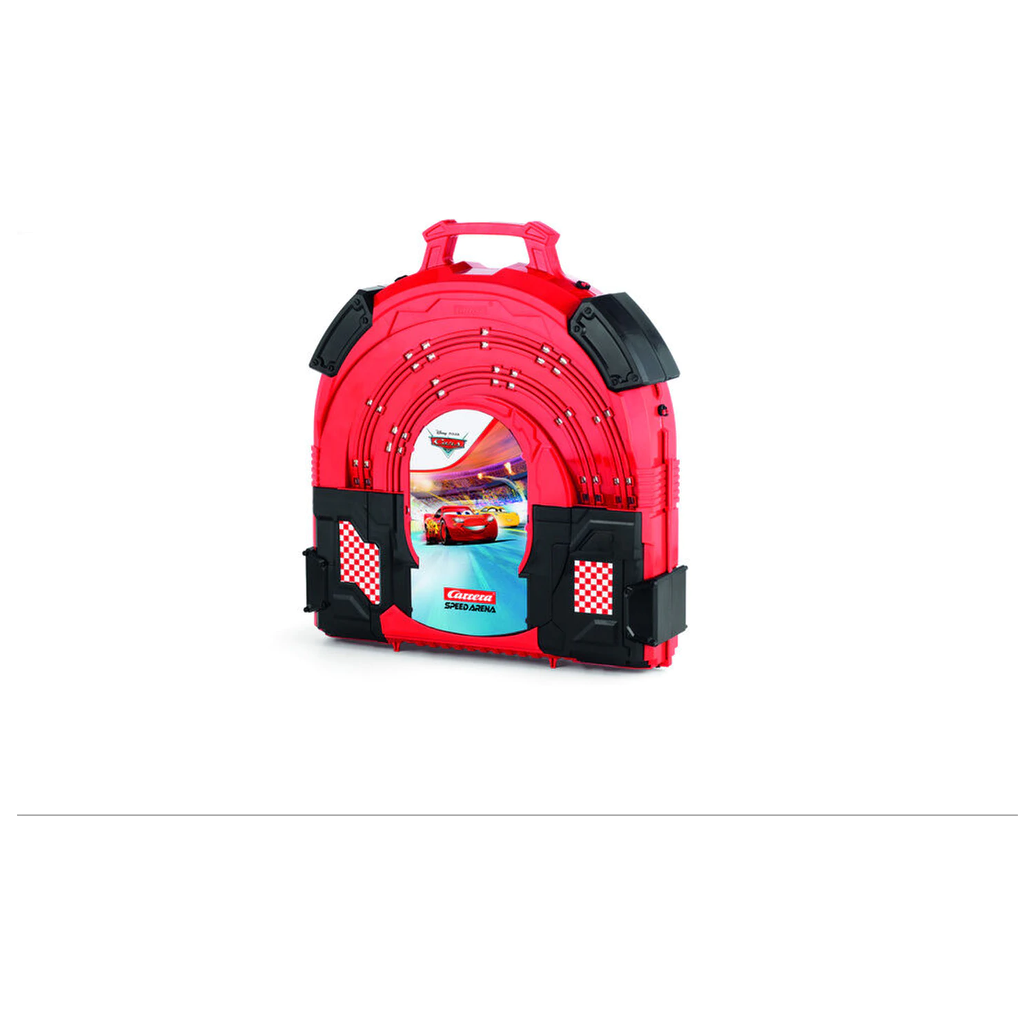 Disney Pixar Cars Závodný okruh Race in a Case produktová fotografia