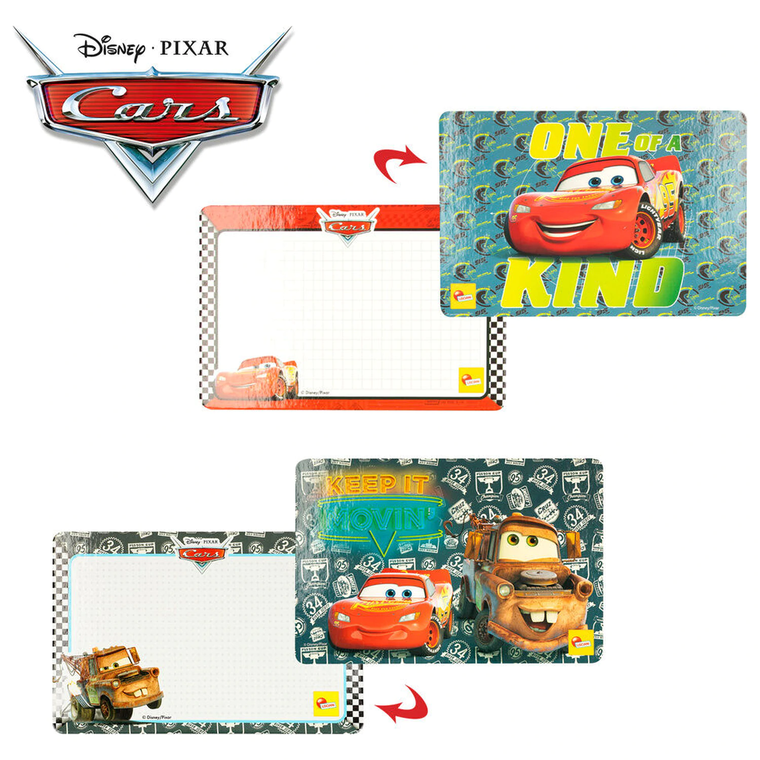 Disney Pixar Cars škola kreslenia produktová fotografia