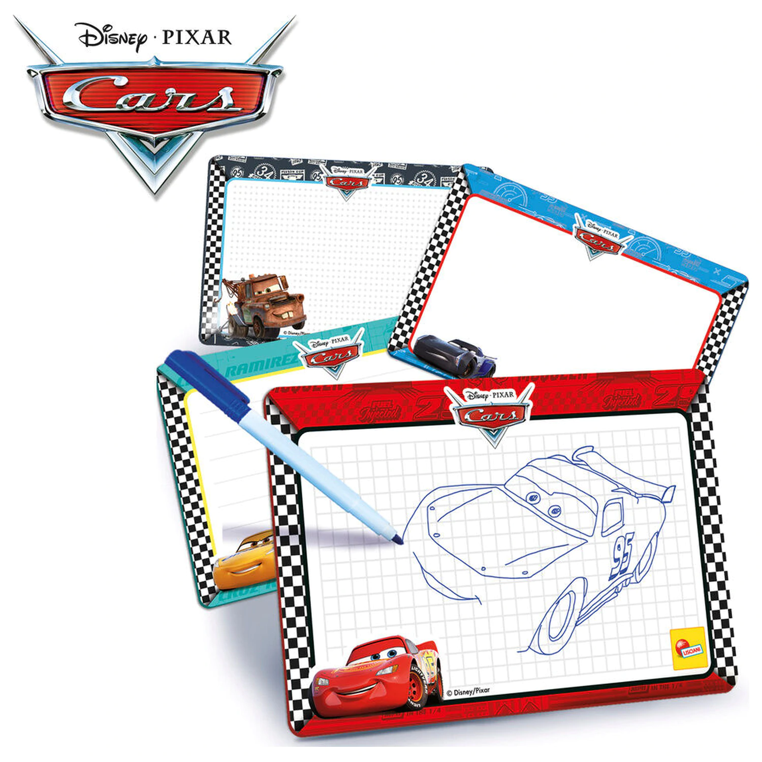 Disney Pixar Cars škola kreslenia produktová fotografia