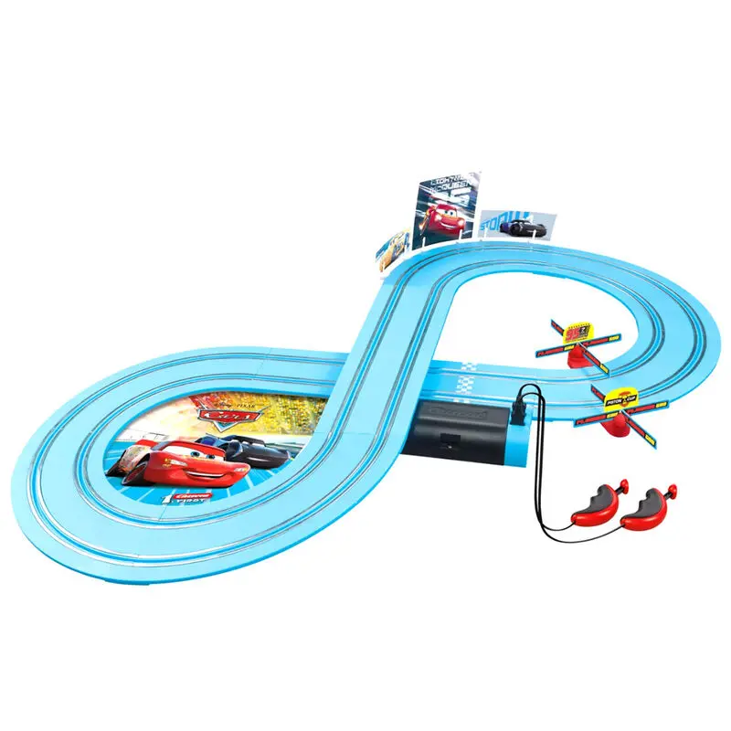 Disney Pixar Cars Rayo & Storm Racing okruh produktová fotografia
