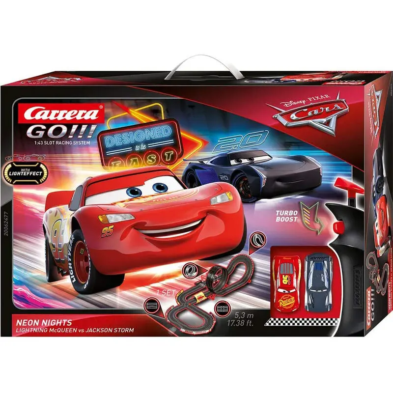 Disney·Pixar Cars Rayo & Storm Racing okruhové svetlá produktová fotografia