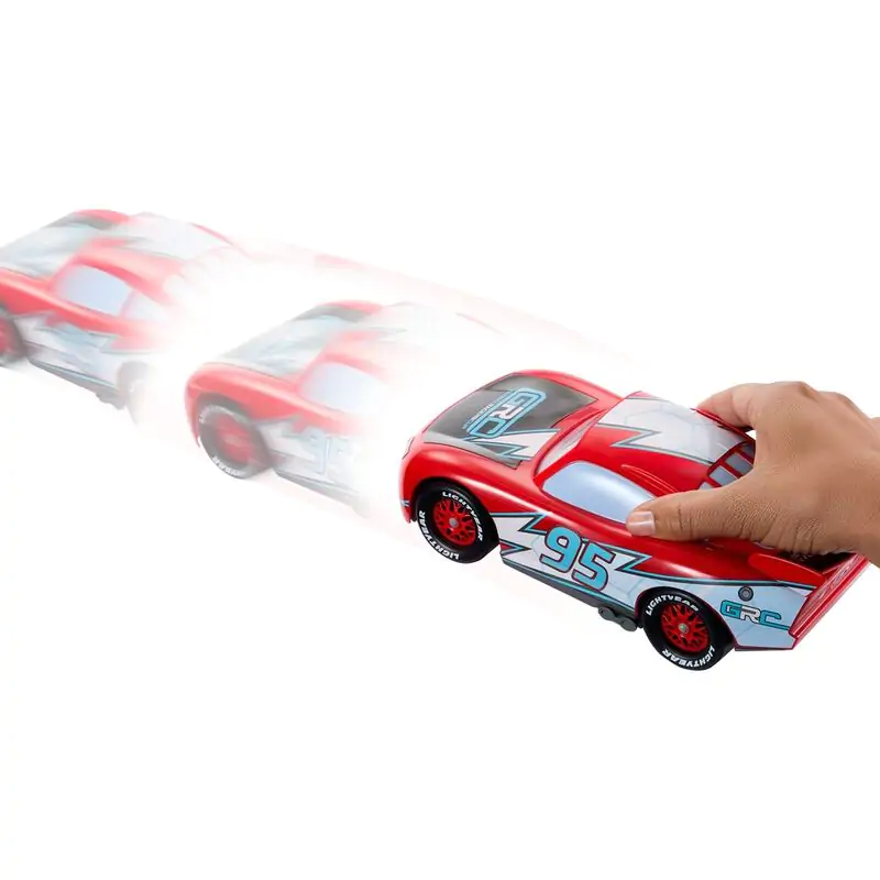 Disney Pixar Cars Lightning McQueen Drift & pretekárske auto produktová fotografia