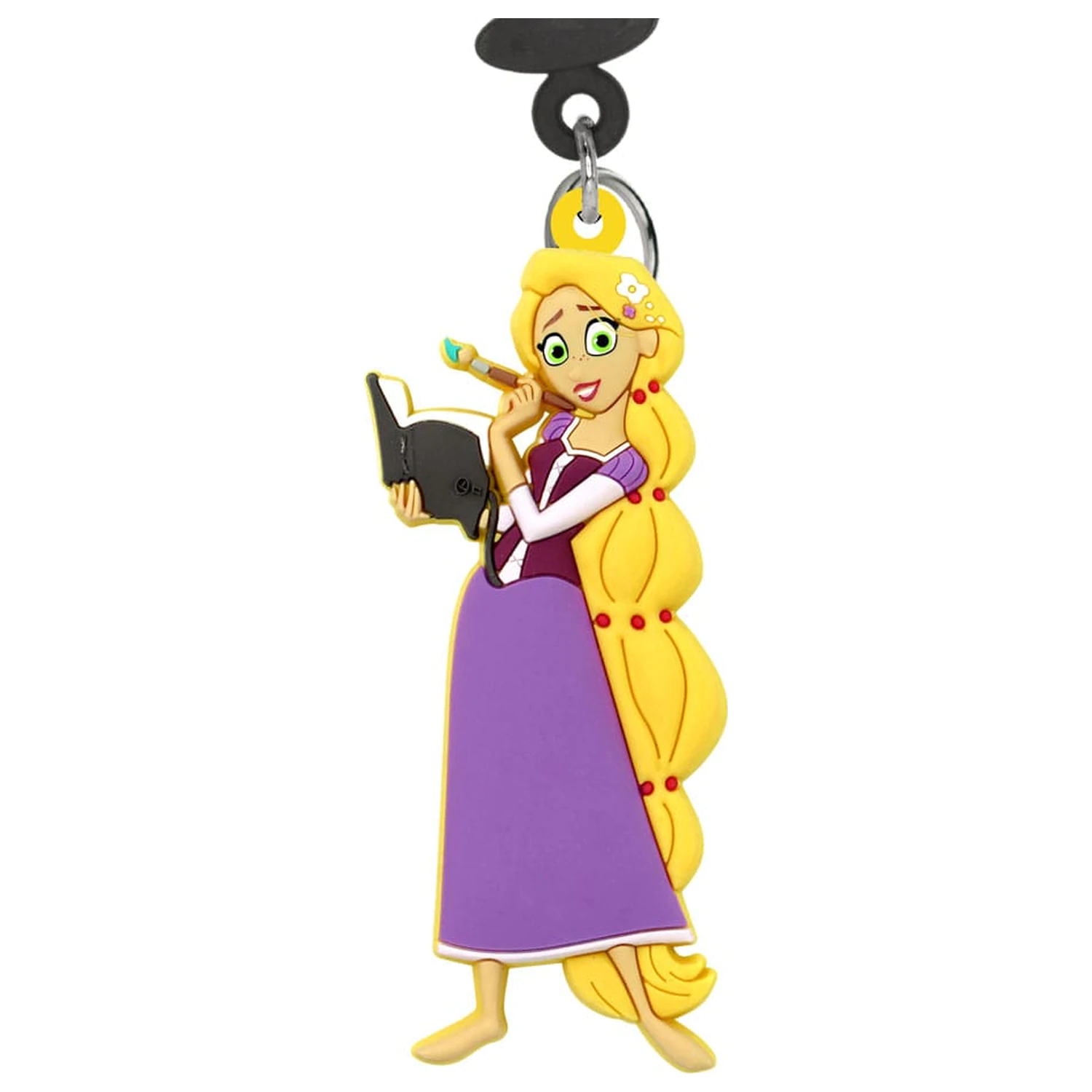 Disney Princess Soft Touch PVC príchytka na tašku Rapunzel produktová fotografia
